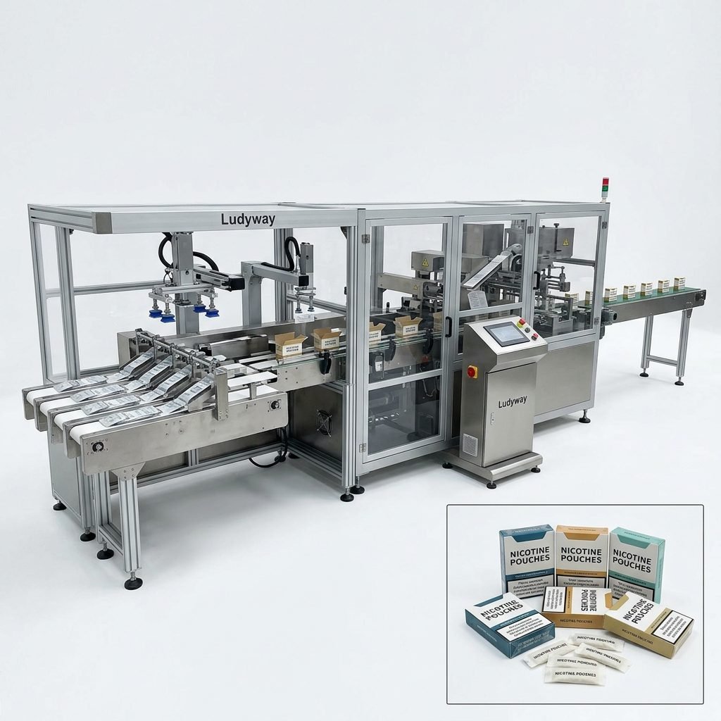 Nicotine Pouch Cartoning Line