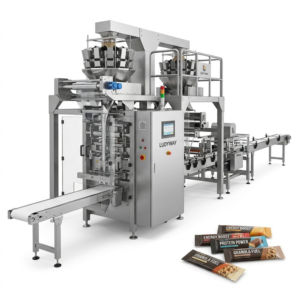 Automated Energy Bar Packaging Lines for High Speed Multi Lane Stick Pack Production