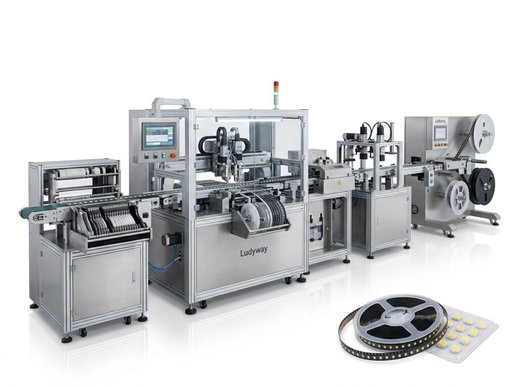 Automated LED Component Packaging Lines for SMD COB Modules