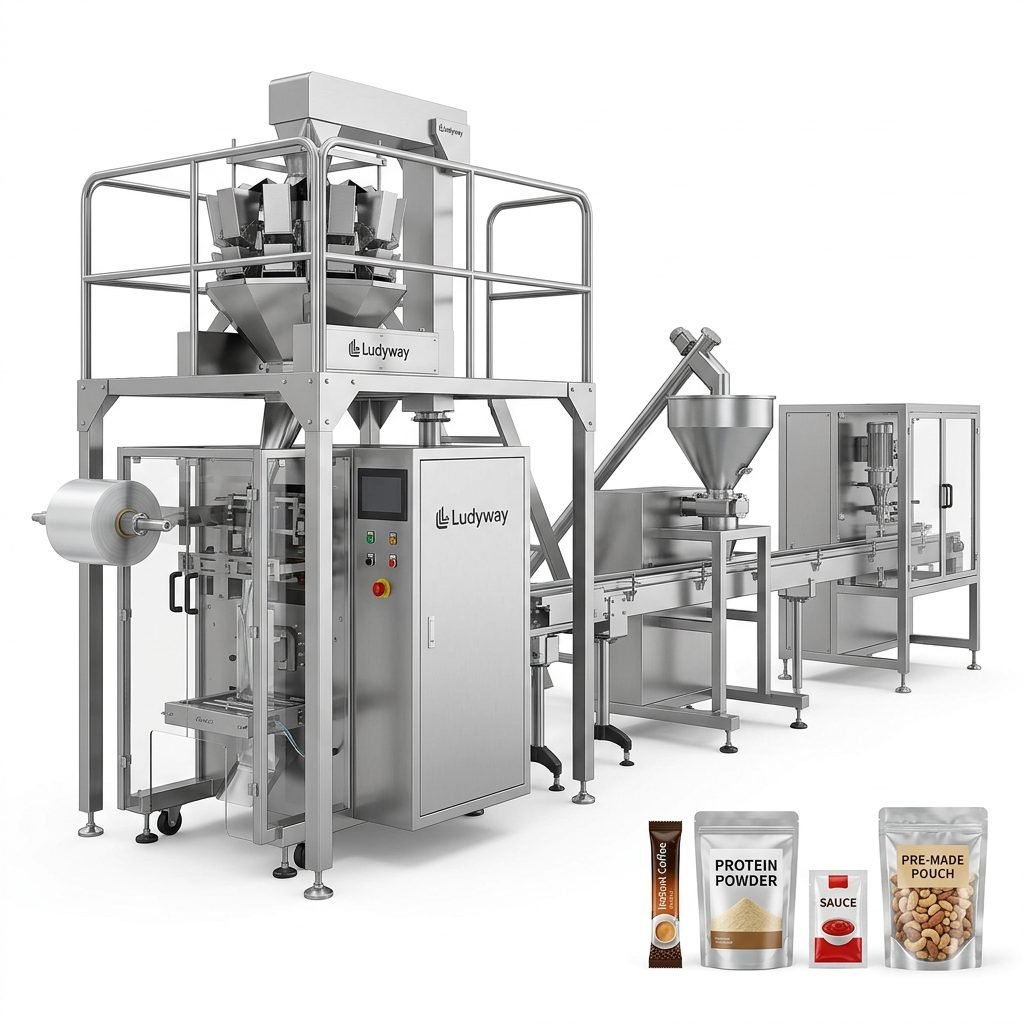Automated Packaging Lines for Granule Powder Liquid Pouch Applications