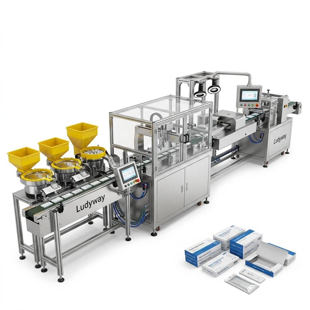 Automated Test Kit Packaging Lines for Medical Diagnostic Applications