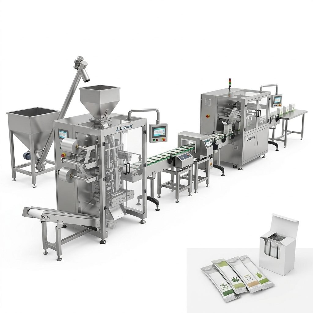 Automated Turnkey Production Lines for Weight Loss Supplement Packaging