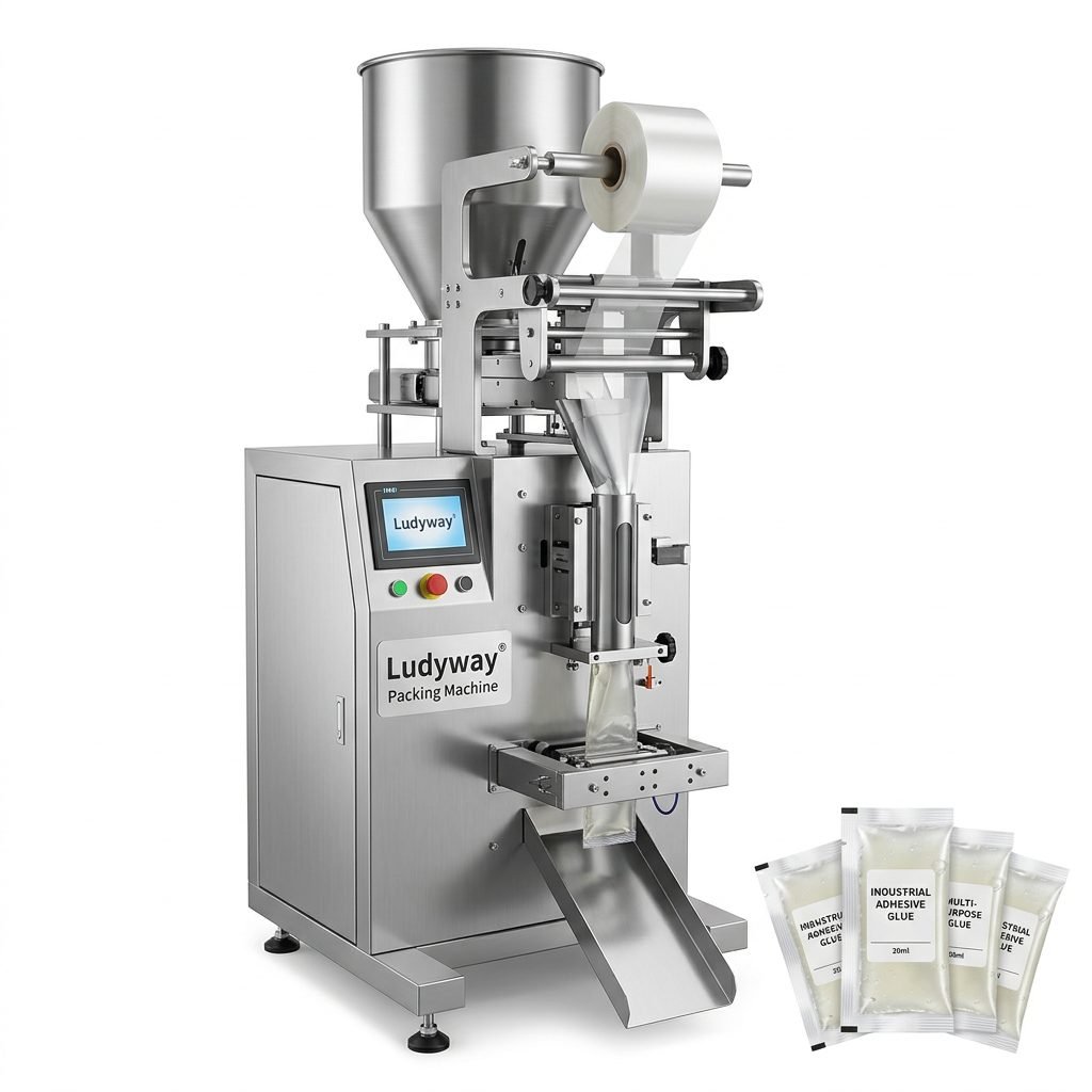 Automatic Adhesive Glue Sachet Packing Machine
