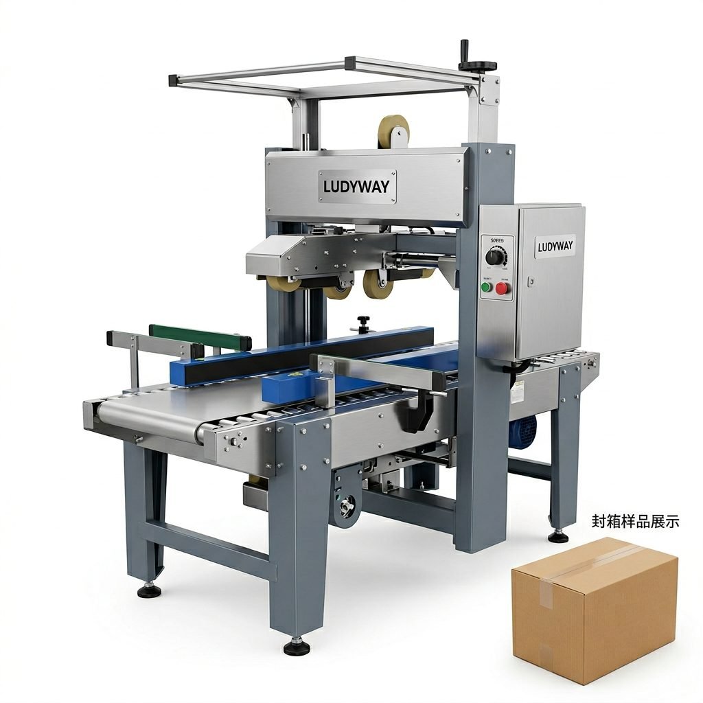 Automatic Carton Sealer Machine for Industrial Packaging with Adjustable Speed