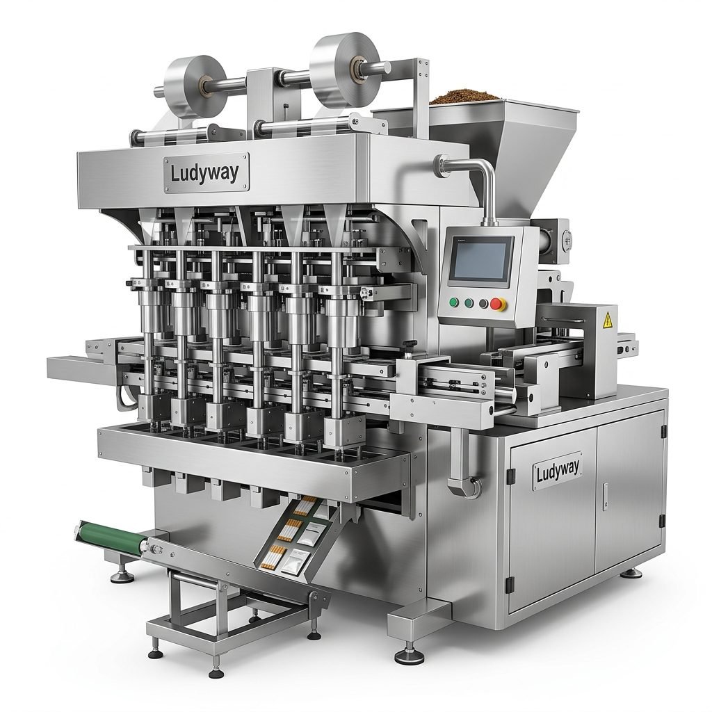 Automatic Tobacco Packaging Machine for Sticks Sachets Pouches High Speed
