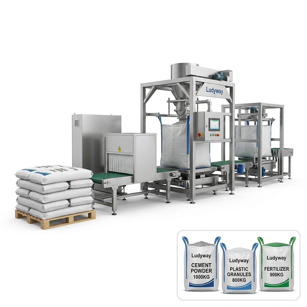 Big Bag Filling Packaging Lines for Bulk Materials Automated System