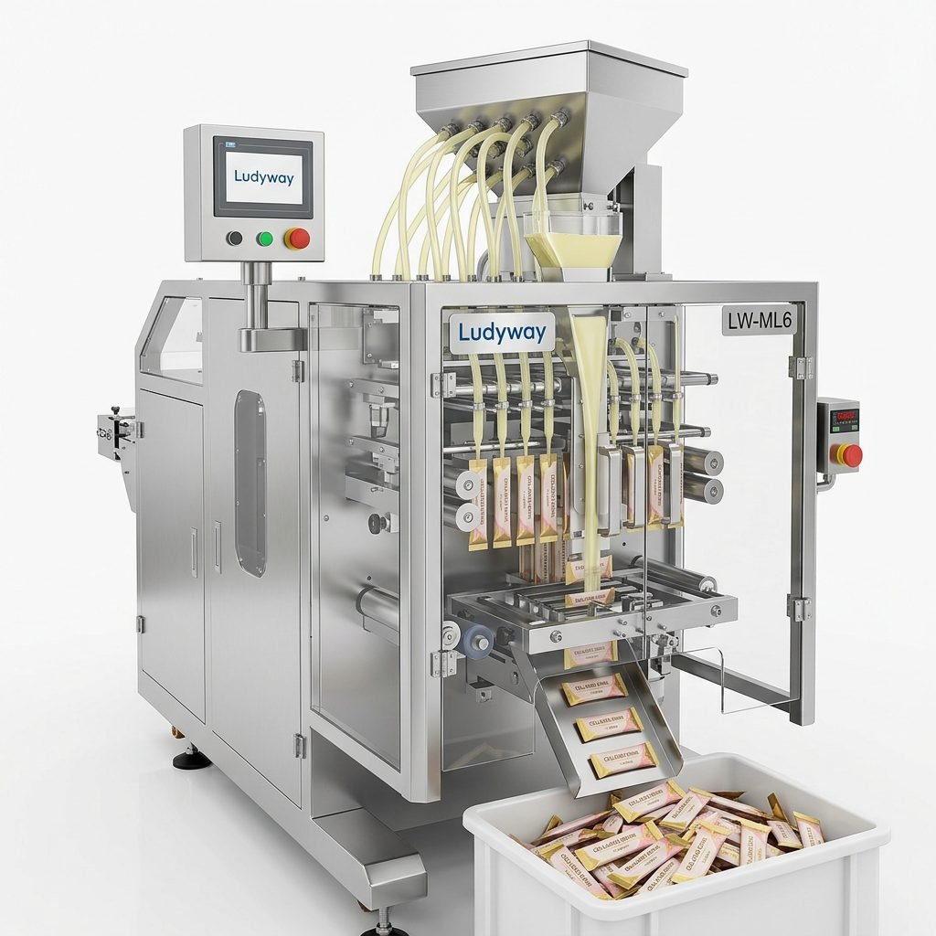 Collagen Drink Sachet Packaging Machine for Liquid Filling Production Line