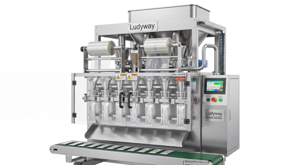 Collagen Powder Packaging Machine for Health Products Granule Sachet Type High Speed Filli_7cd8ba05