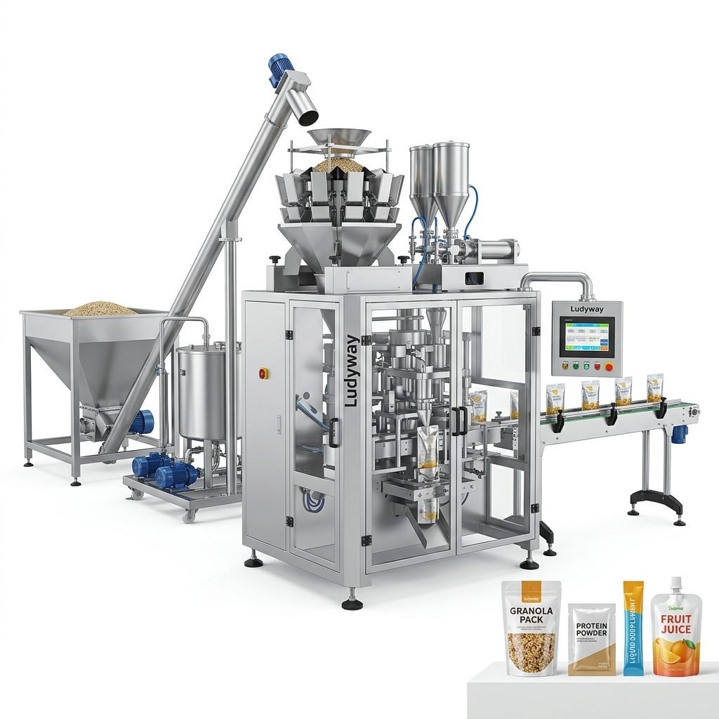 Custom OEM Packaging Lines for Granule Powder Liquid and Pouch Applications