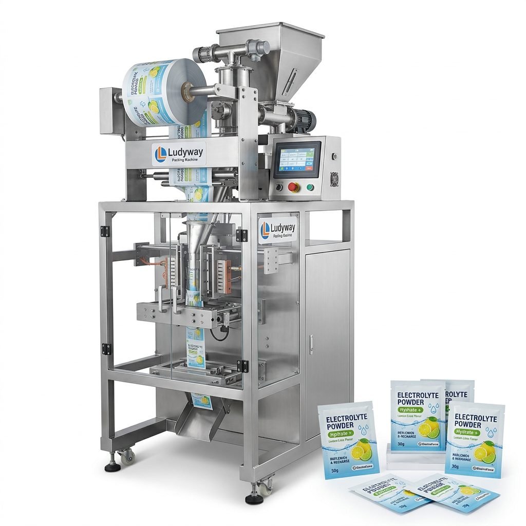 Electrolyte Powder Sachet Packaging Machine for High Speed Production