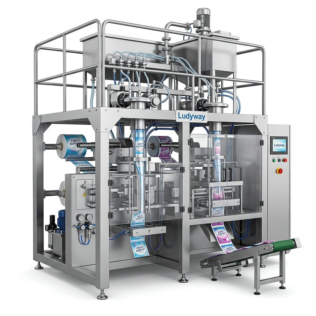Fabric Softener Packaging Machine for Sachet and Stick Pack Production