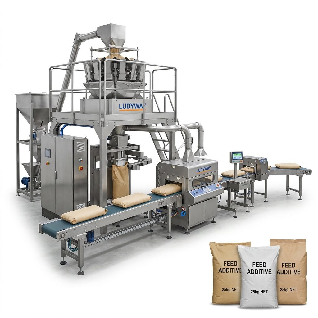 Feed Additive Packaging Lines for Granules and Powders
