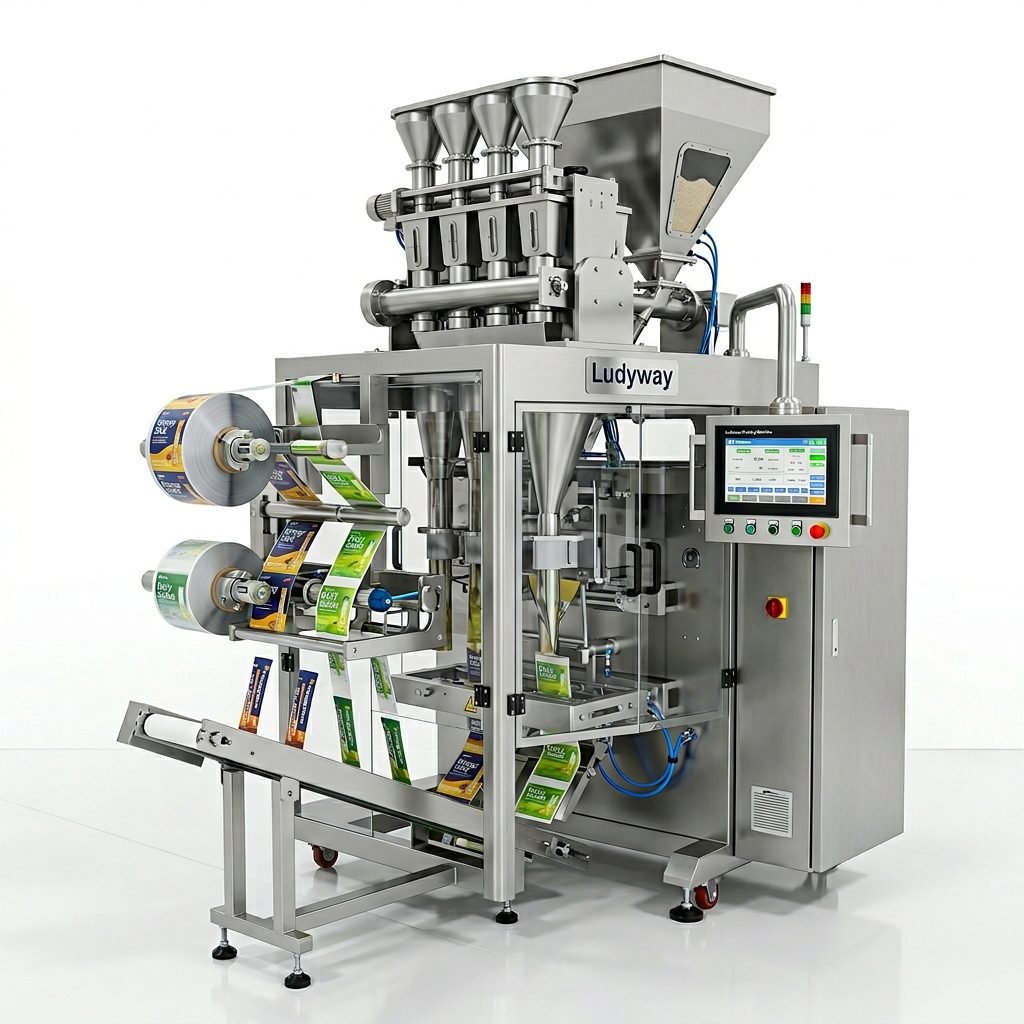 Functional Drink Powder Packaging Machine for Sachet and Stick Pack Production