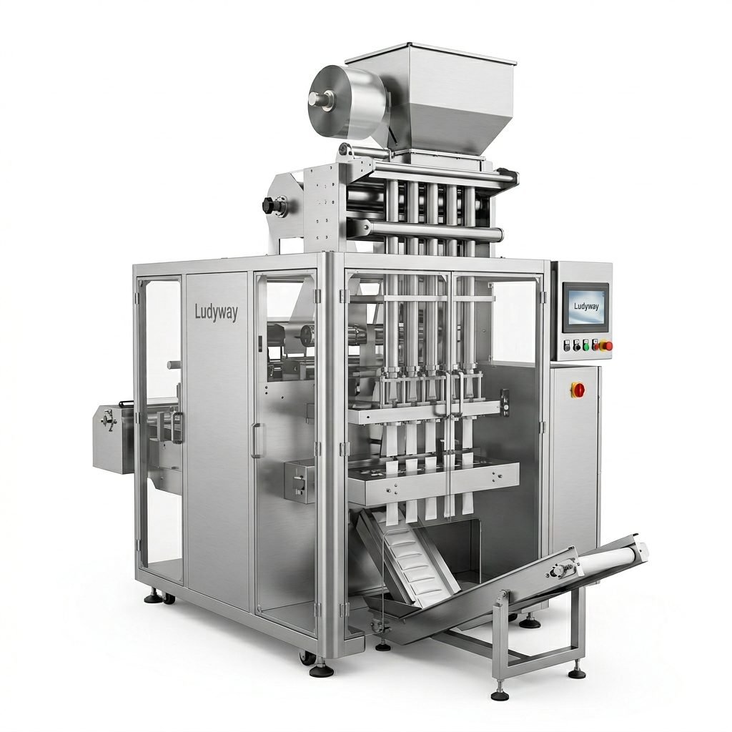 Glucose Granule Sachet Stick Pack Packaging Machine for Pharmaceutical Production