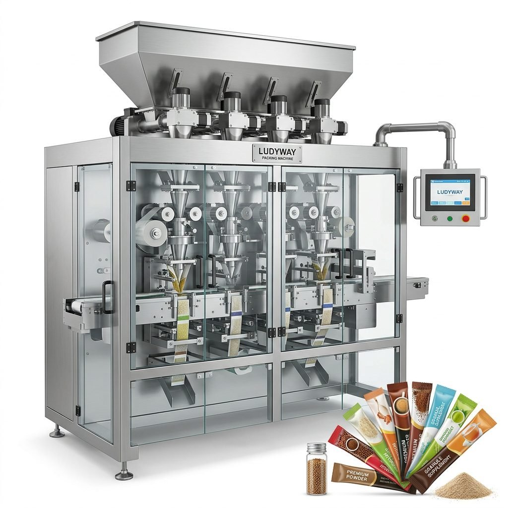 High Precision Powder Dosing System for Granule Bulk Material Packaging