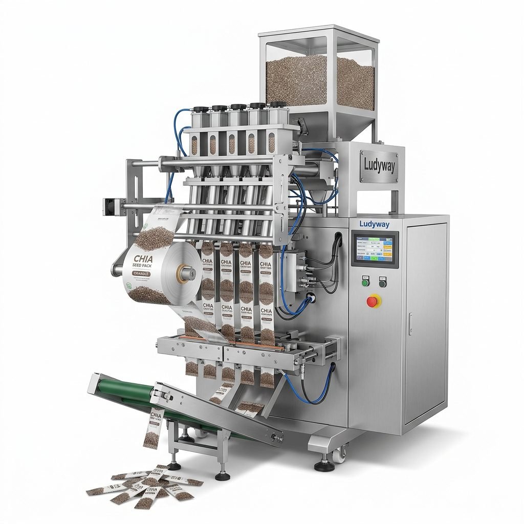 High-Speed Chia Seed Granule Packaging Machine