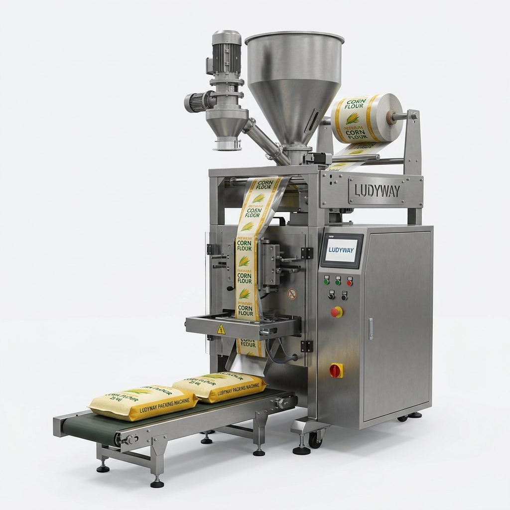 High Speed Corn Flour Packaging Machine for Bulk Granule Processing