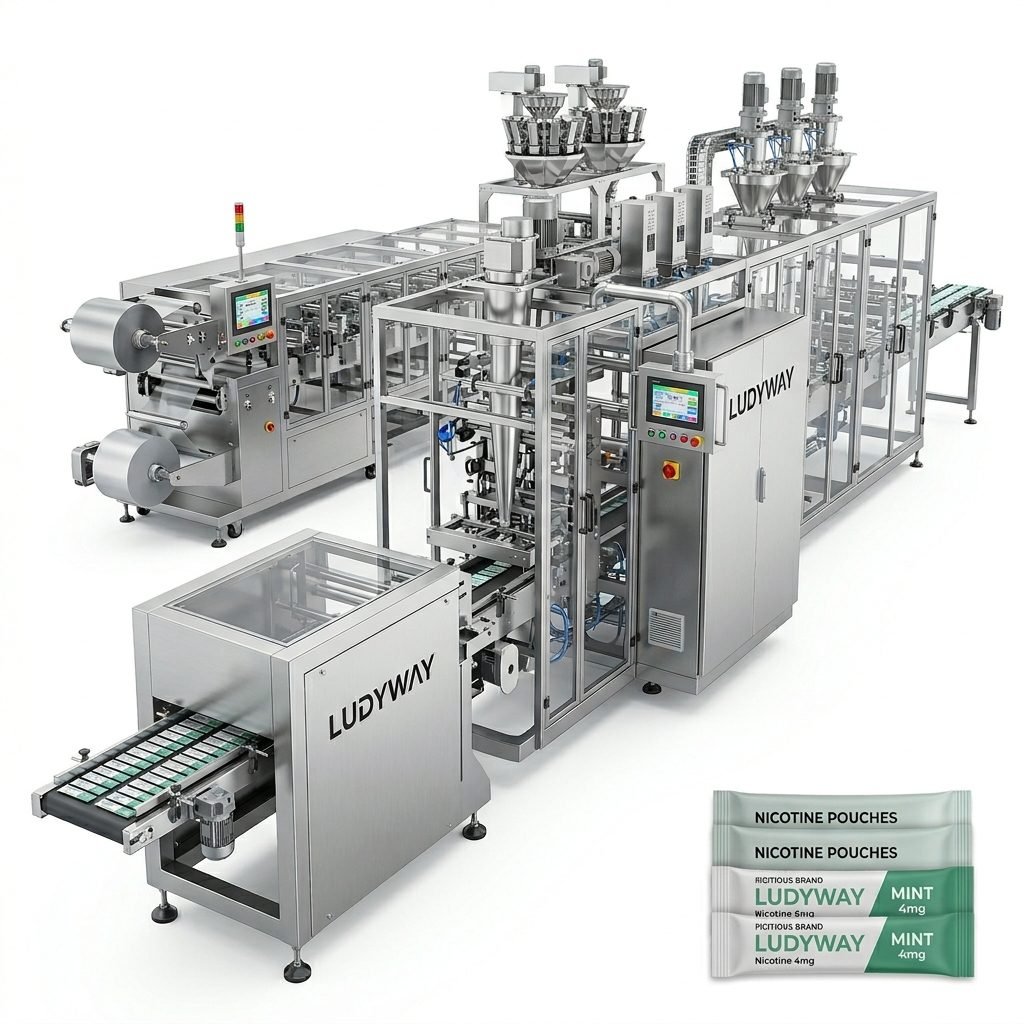 High Speed Multi Lane Stick Packaging Lines for Nicotine Products