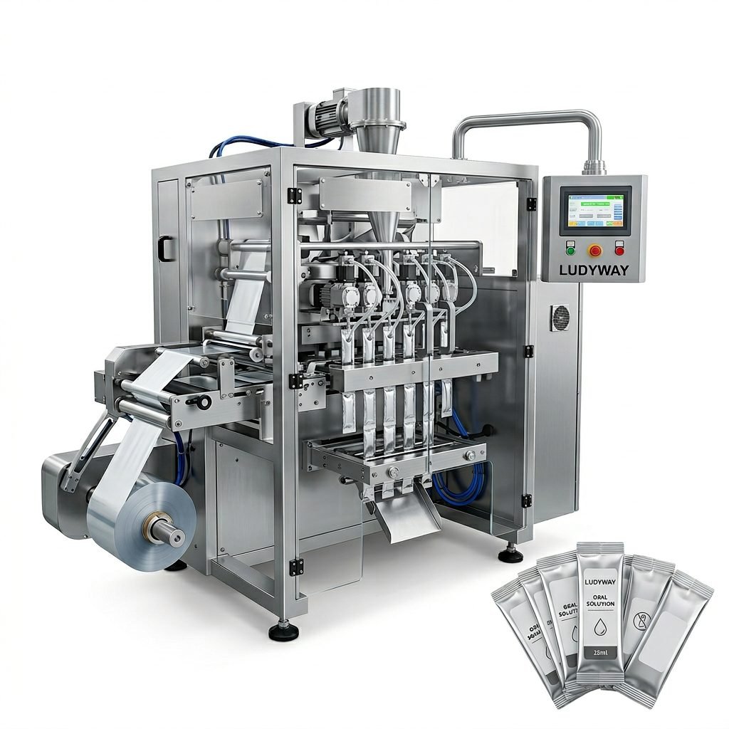 High Speed Oral Liquid Sachet Packaging Machine for Pharmaceutical Production