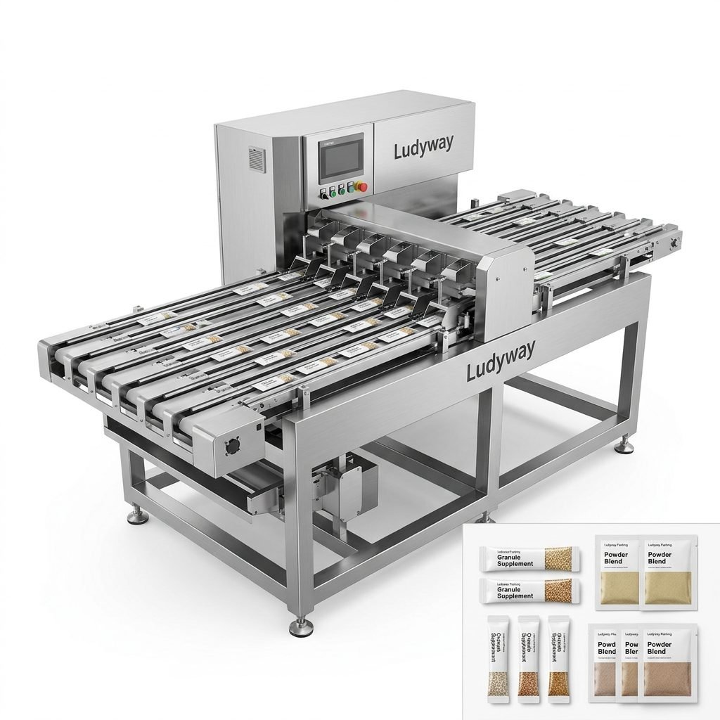 High Speed Product Sorting Machine for Granule Powder with Multi Lane Configuration