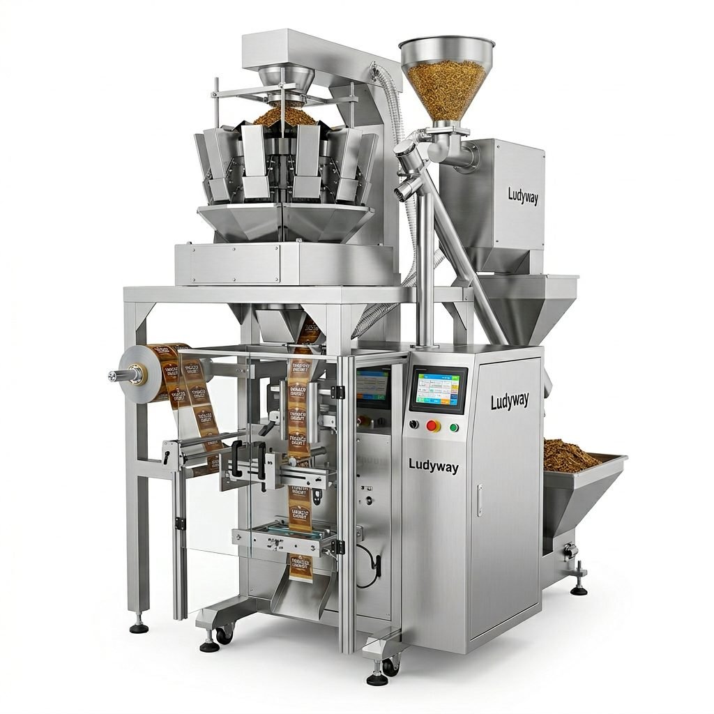 High Speed Tobacco Pouch Packaging System for Granules and Powder