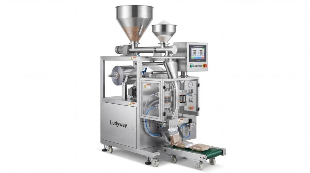 Industrial Vacuum Packaging Machine for Food Pharmaceutical Granule Powder