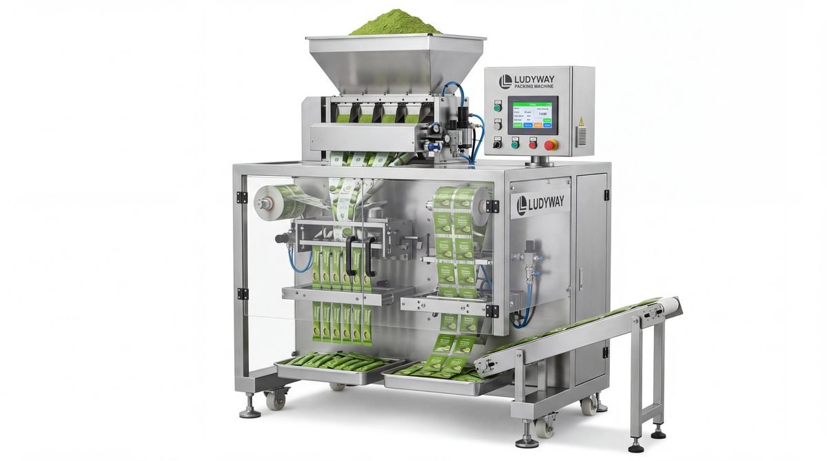 Matcha Powder Sachet & Stick Pack Filling Sealing Packaging Machine
