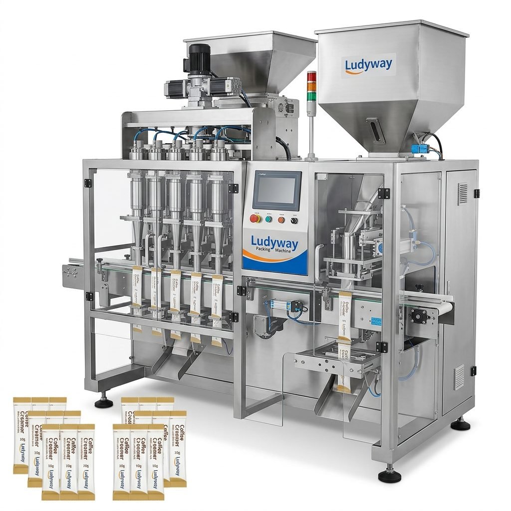 Coffee Creamer Stick Pack Machine