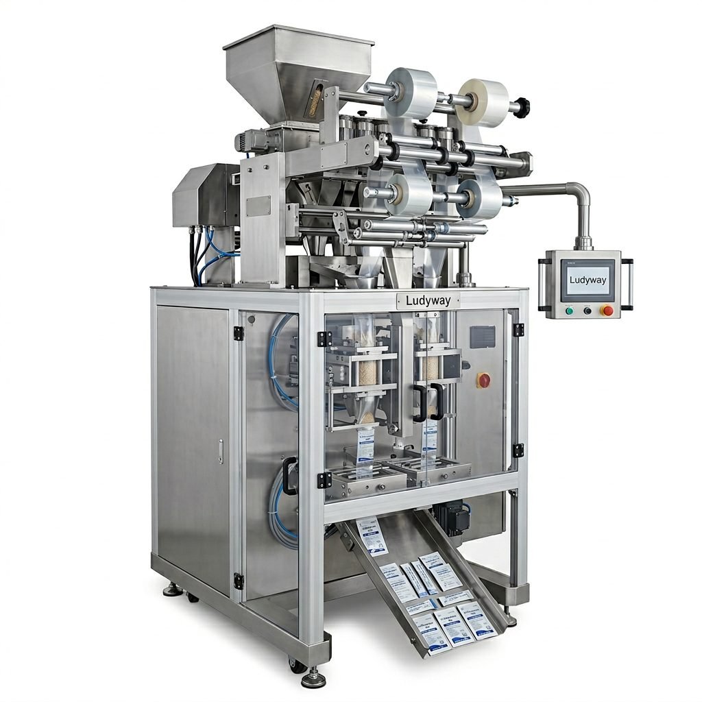 Oral Rehydration Salt Sachet Stick Pack Packaging Machine for Granules