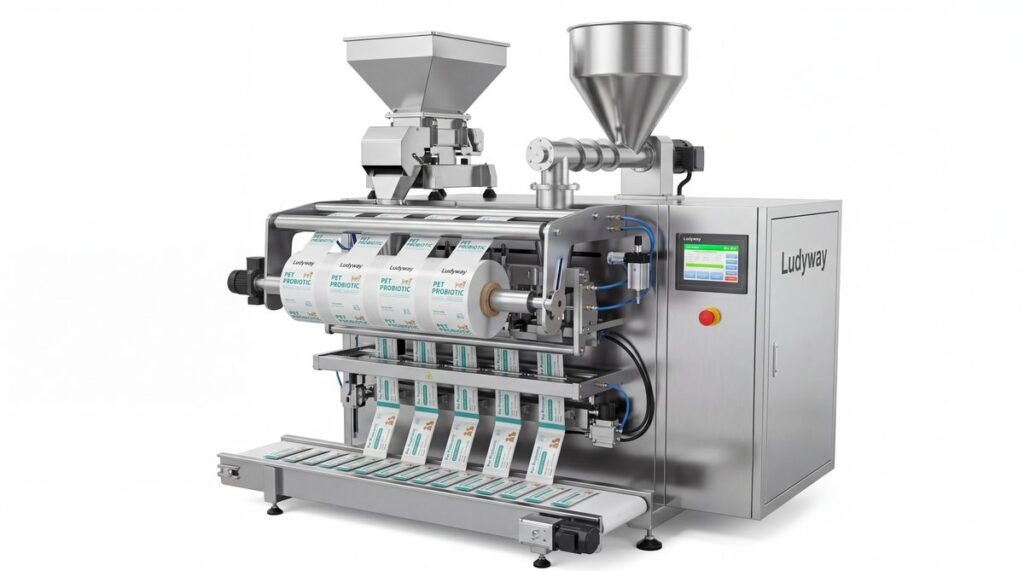 Pet Probiotic Sachet Packaging Machine for Granules and Powder