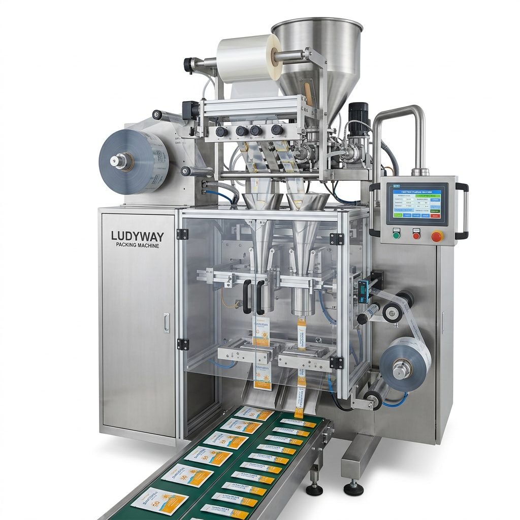Sunscreen Packaging Machine for Sachet and Stick Pack Production